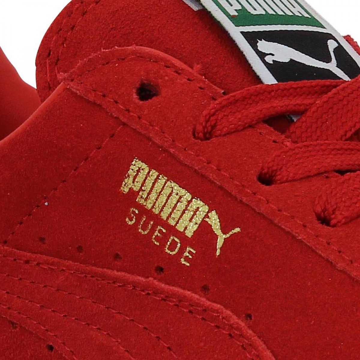 chaussure puma suede rouge