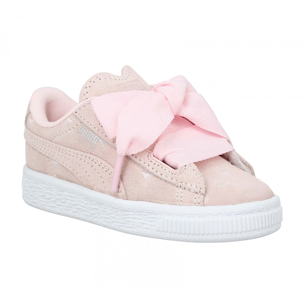 chaussure puma fille rose