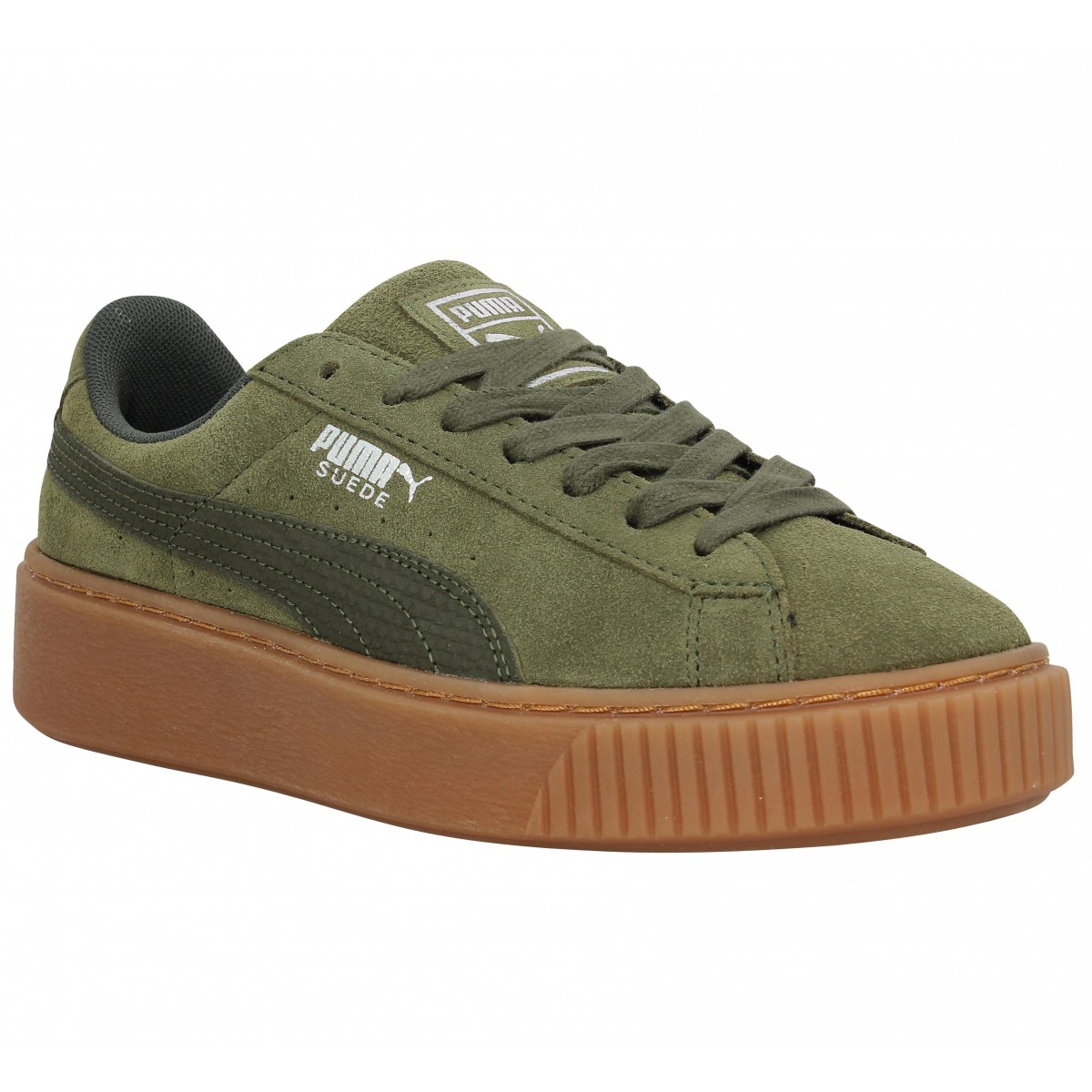 chaussures puma suede platform