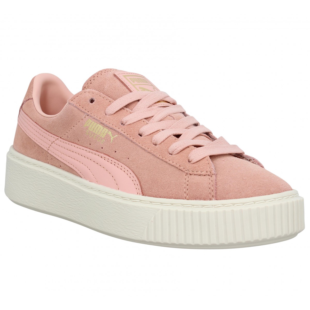 puma suede femme rose fushia