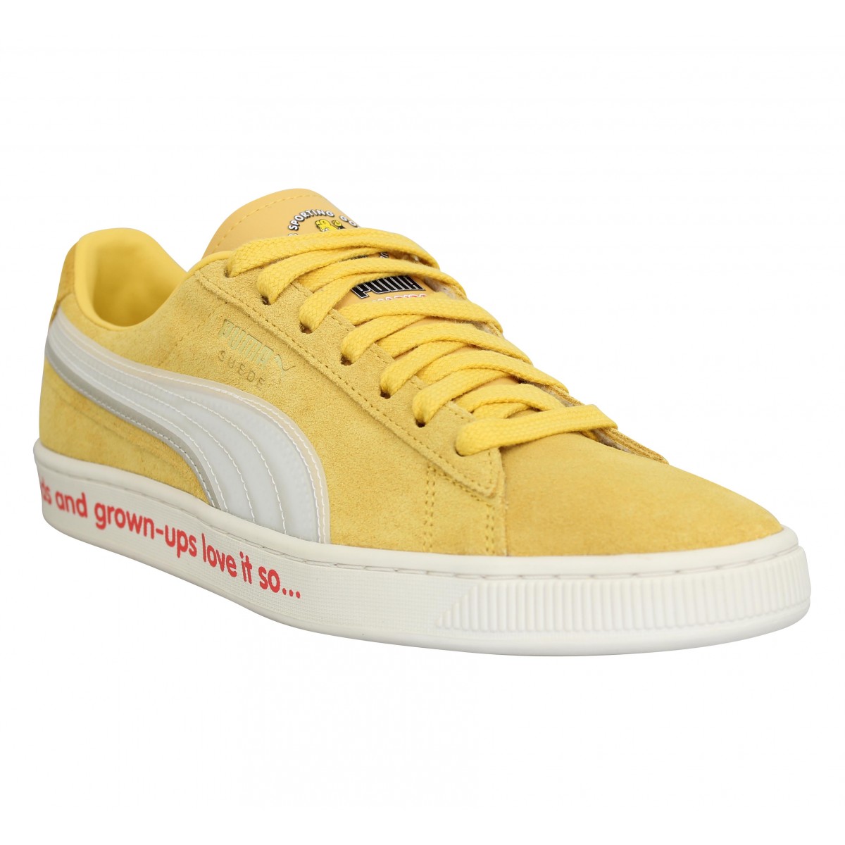 Puma suede classic jaune clearance