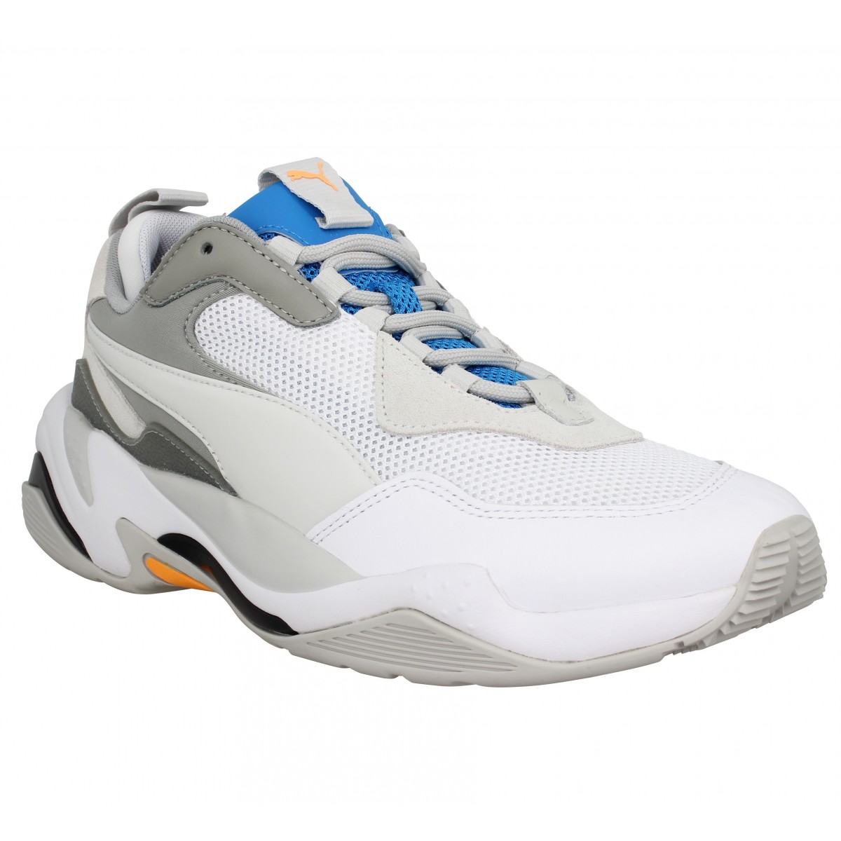 puma cuir blanc