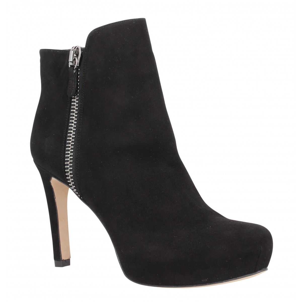 Bottines PURA LOPEZ 437 velours Femme Noir