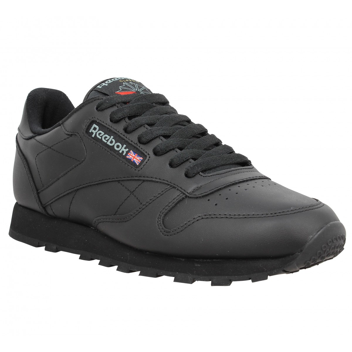 reebok classic cuir noir homme