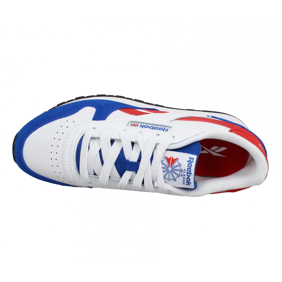 Chaussure reebok bleu blanc rouge discount