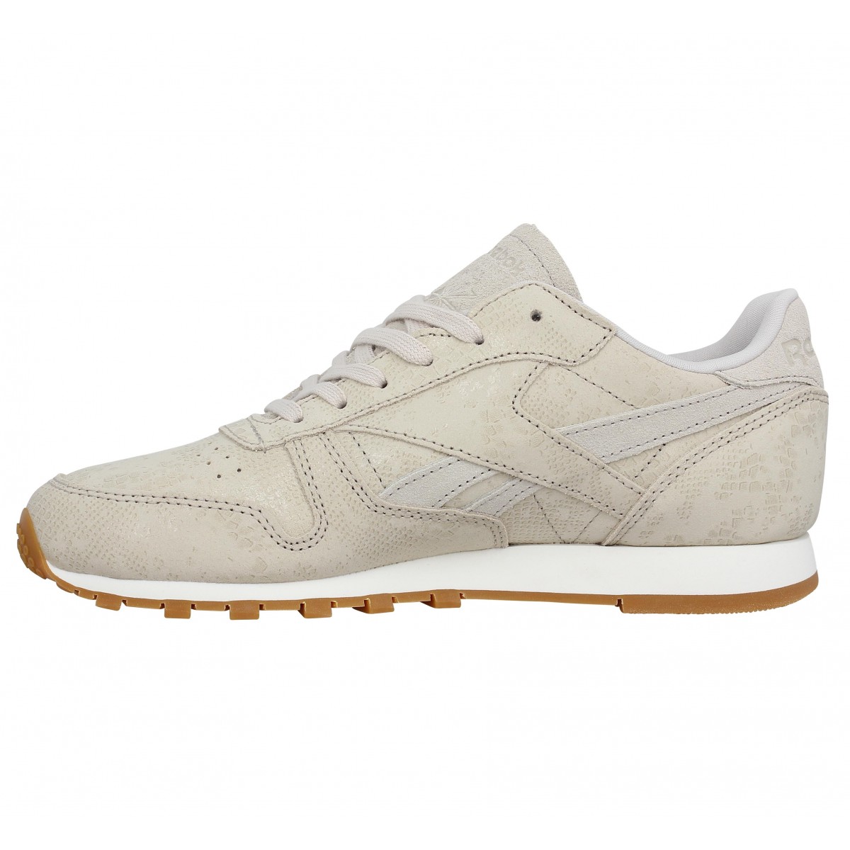 reebok classic leather femme beige