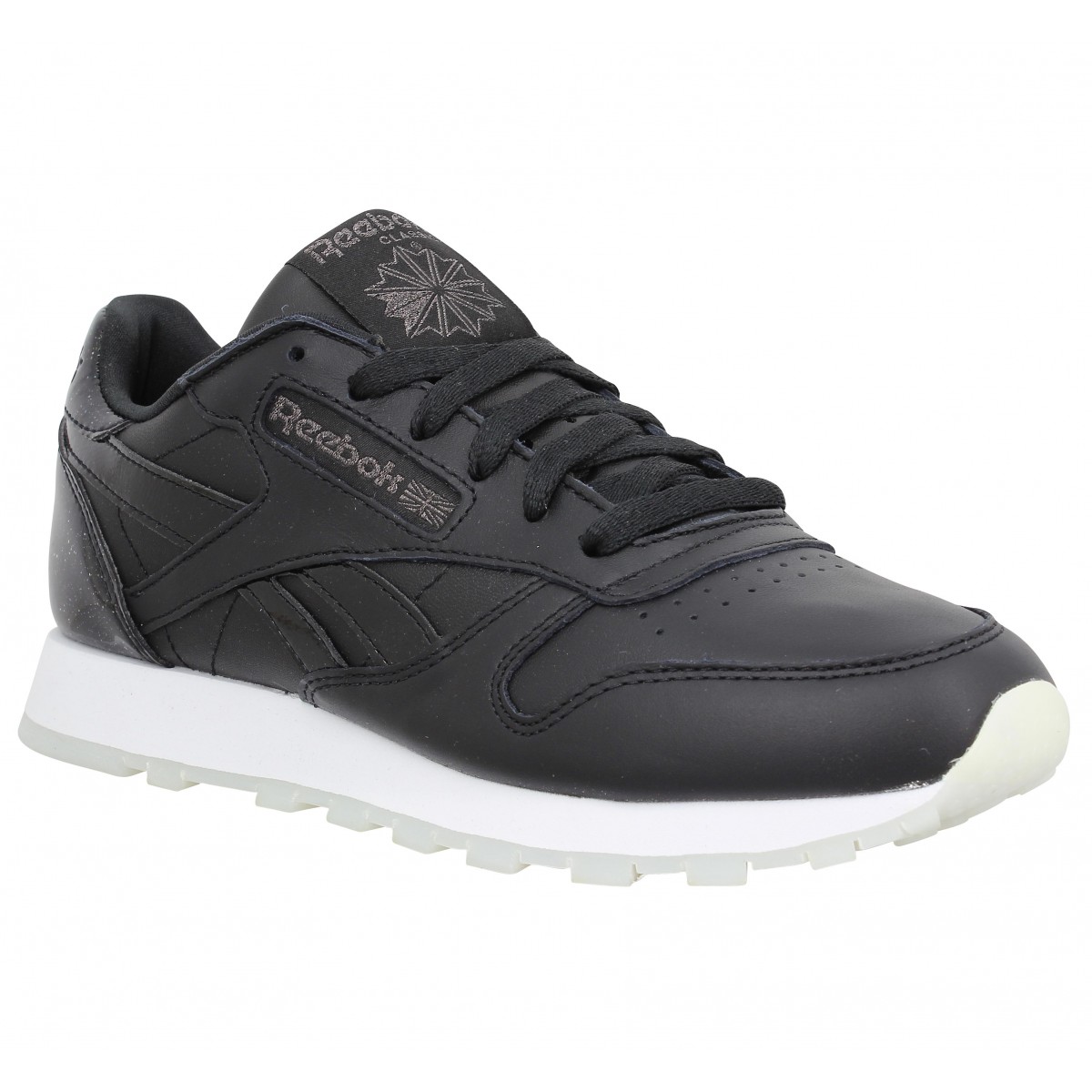 reebok classic leather glitter femme