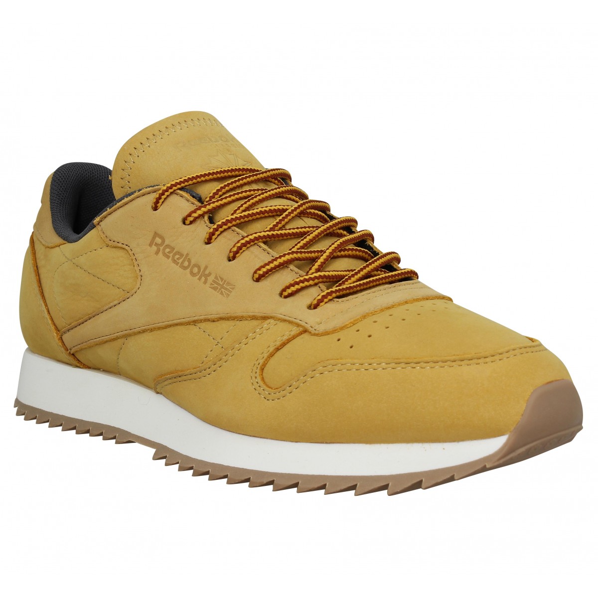 reebok jaune homme