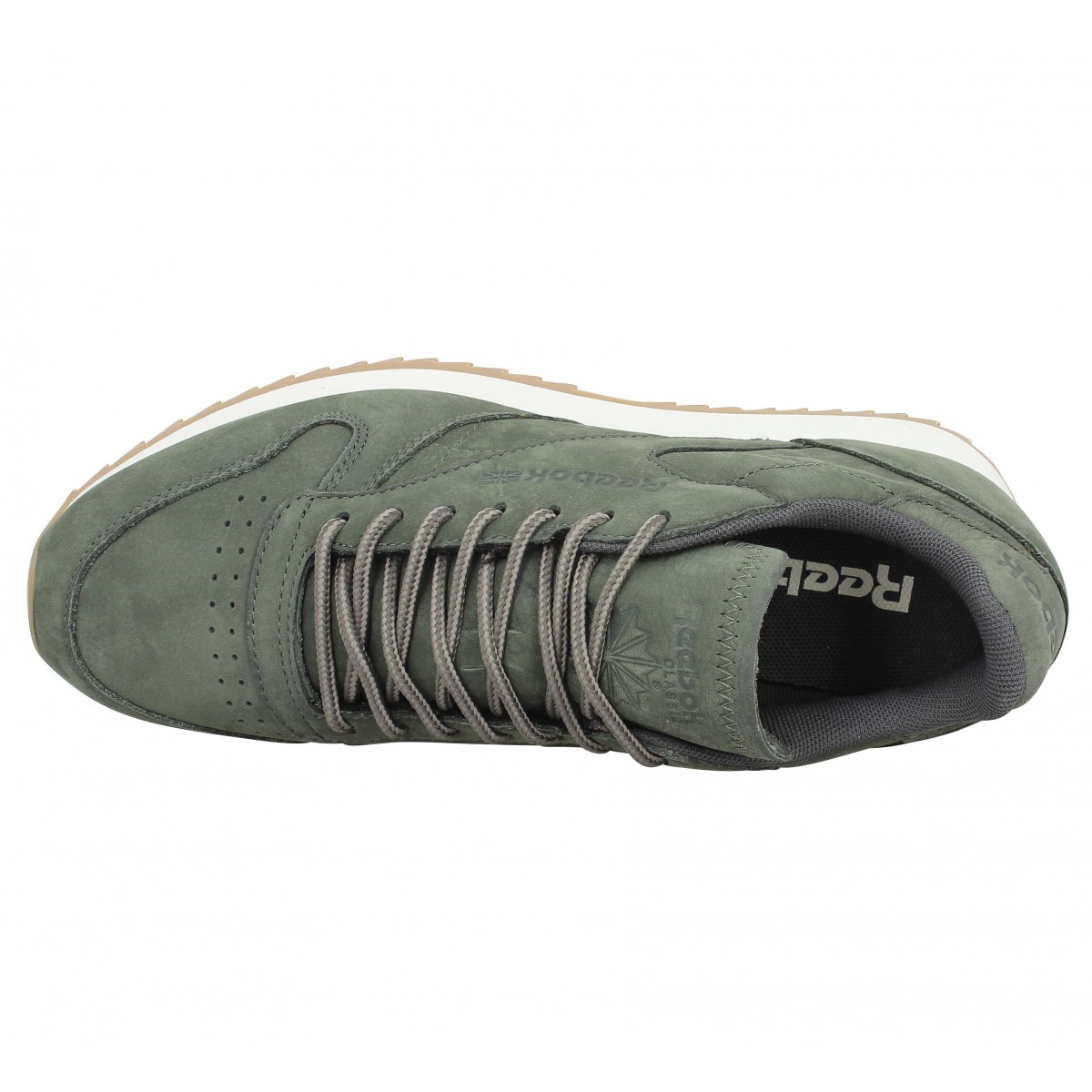 reebok classic verte homme