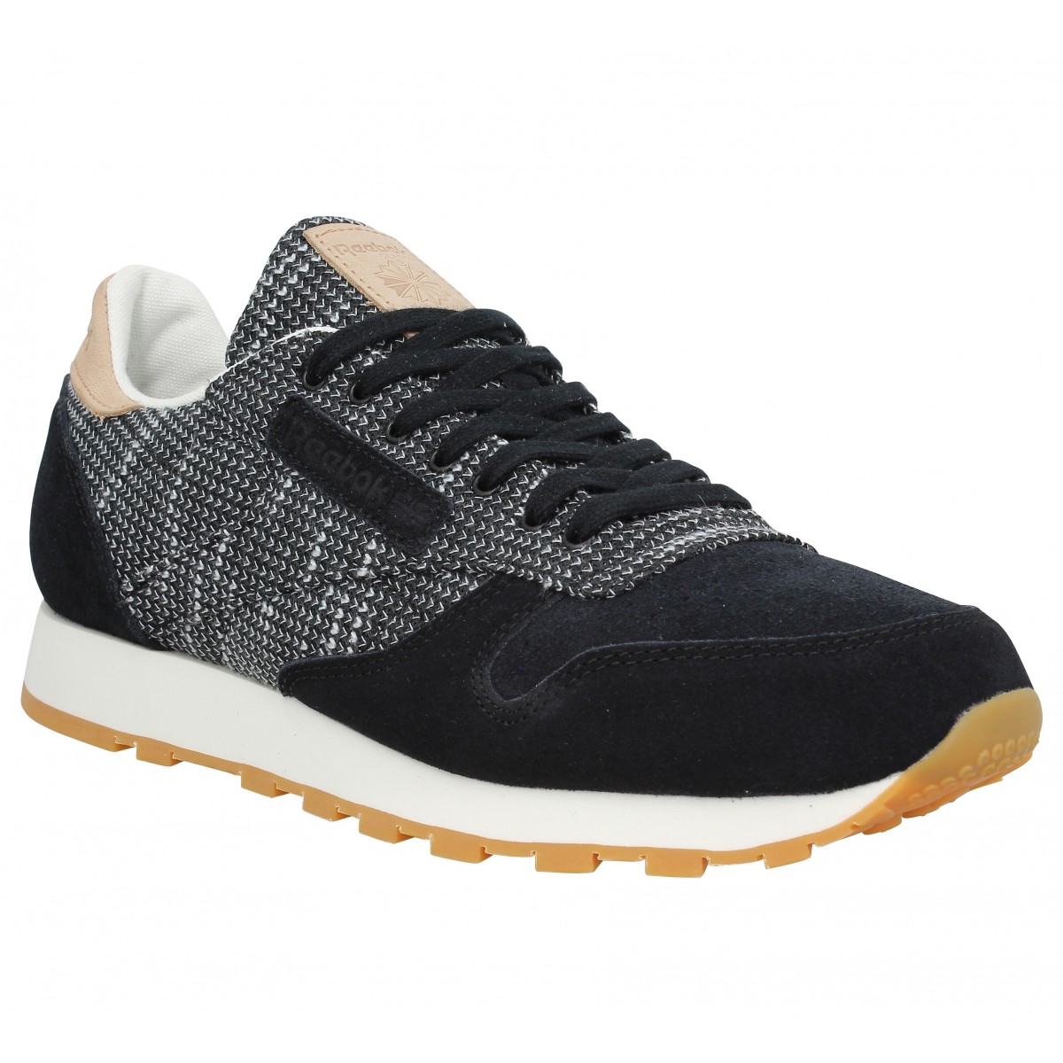 reebok classic leather homme violet