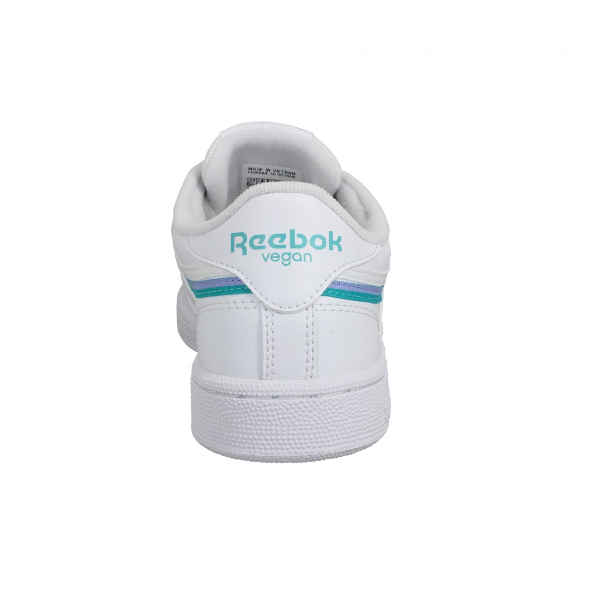 Reebok club c vegan femme blanc lilas Fanny chaussures