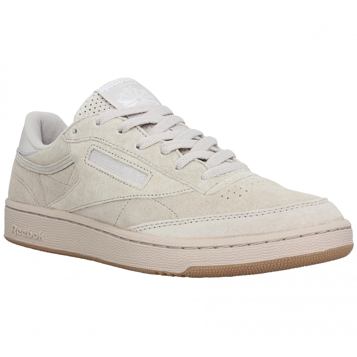 reebok club c 85 beige homme