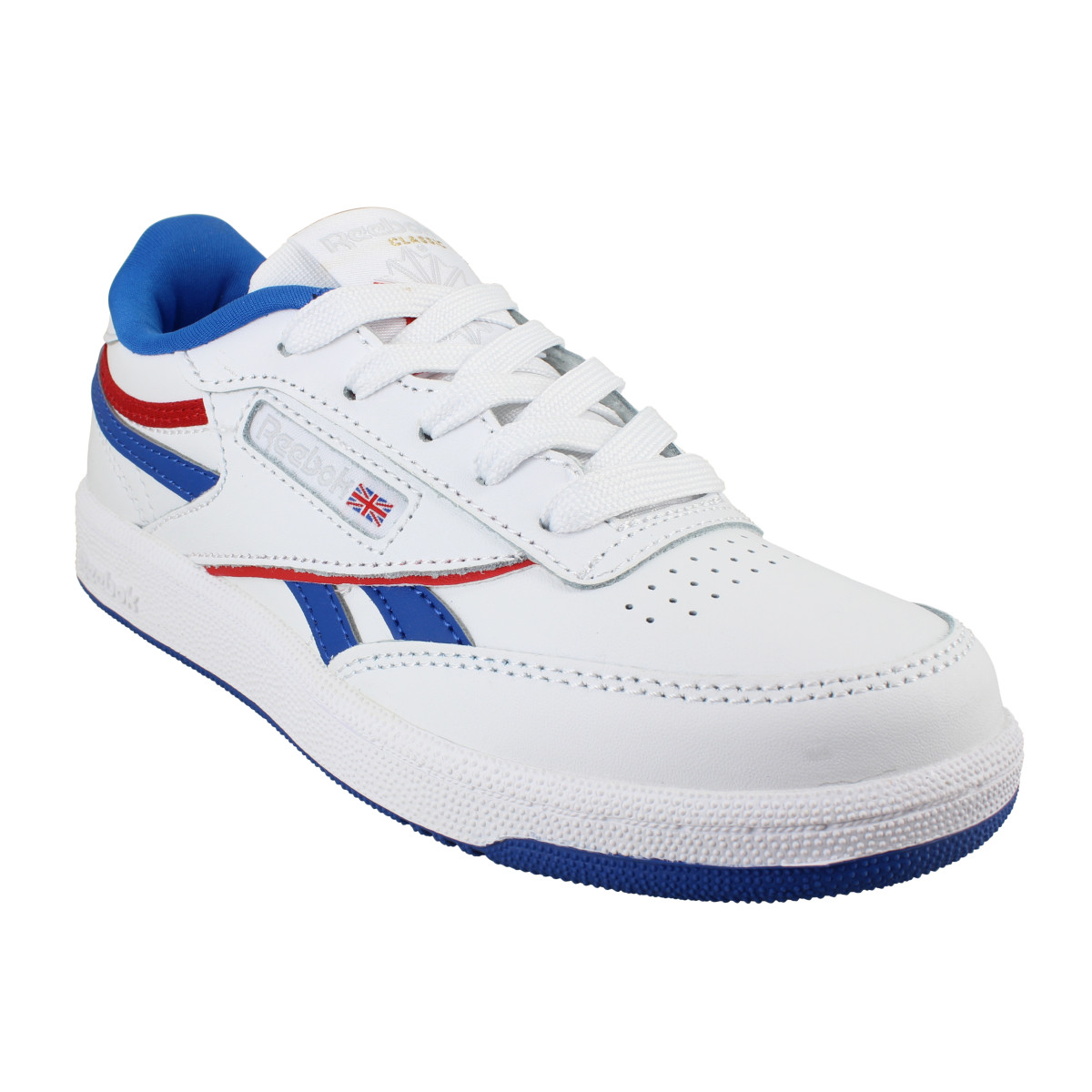 REEBOK Club C Revenge cuir simili Enfant-32-Bleu Blanc