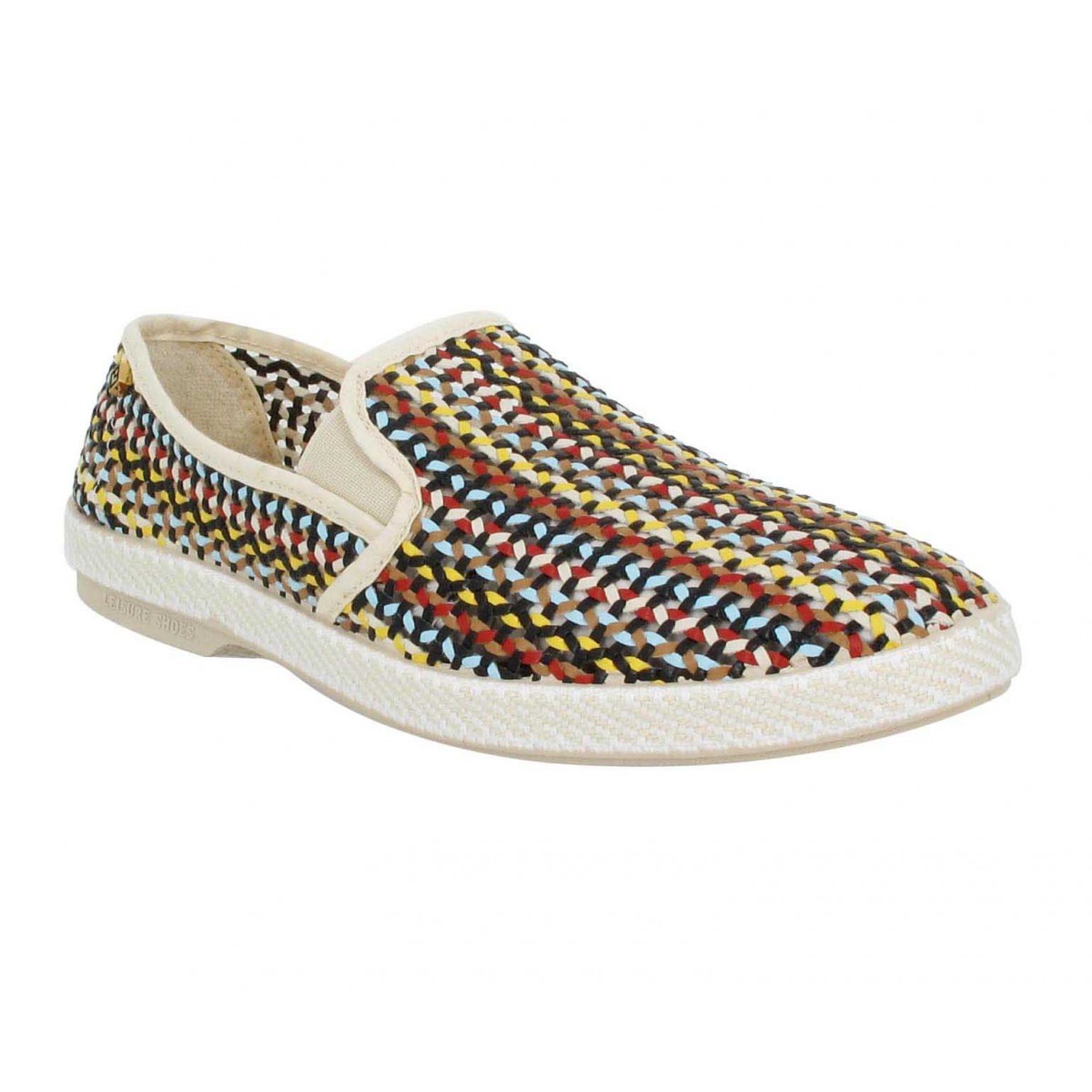Espadrilles RIVIERAS 3101 tresse Femme Multi
