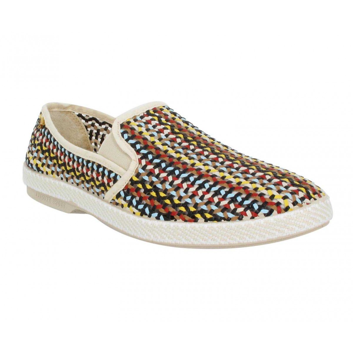 Espadrilles RIVIERAS 3101 tresse Homme Multi
