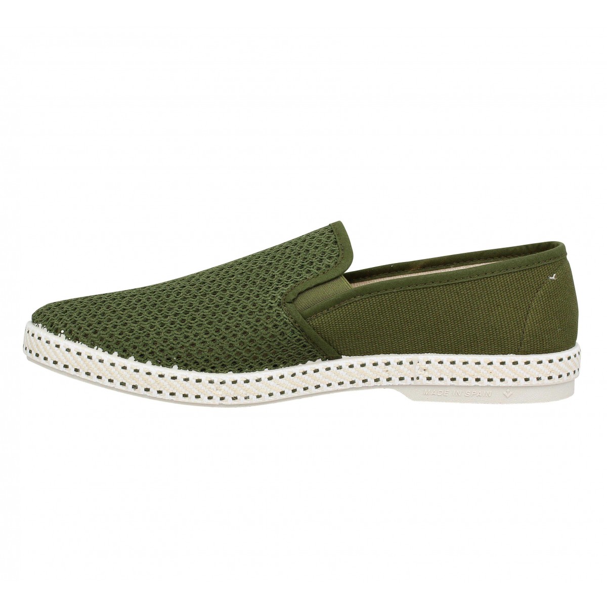 Rivieras classic 20 toile homme kaki homme | Fanny chaussures