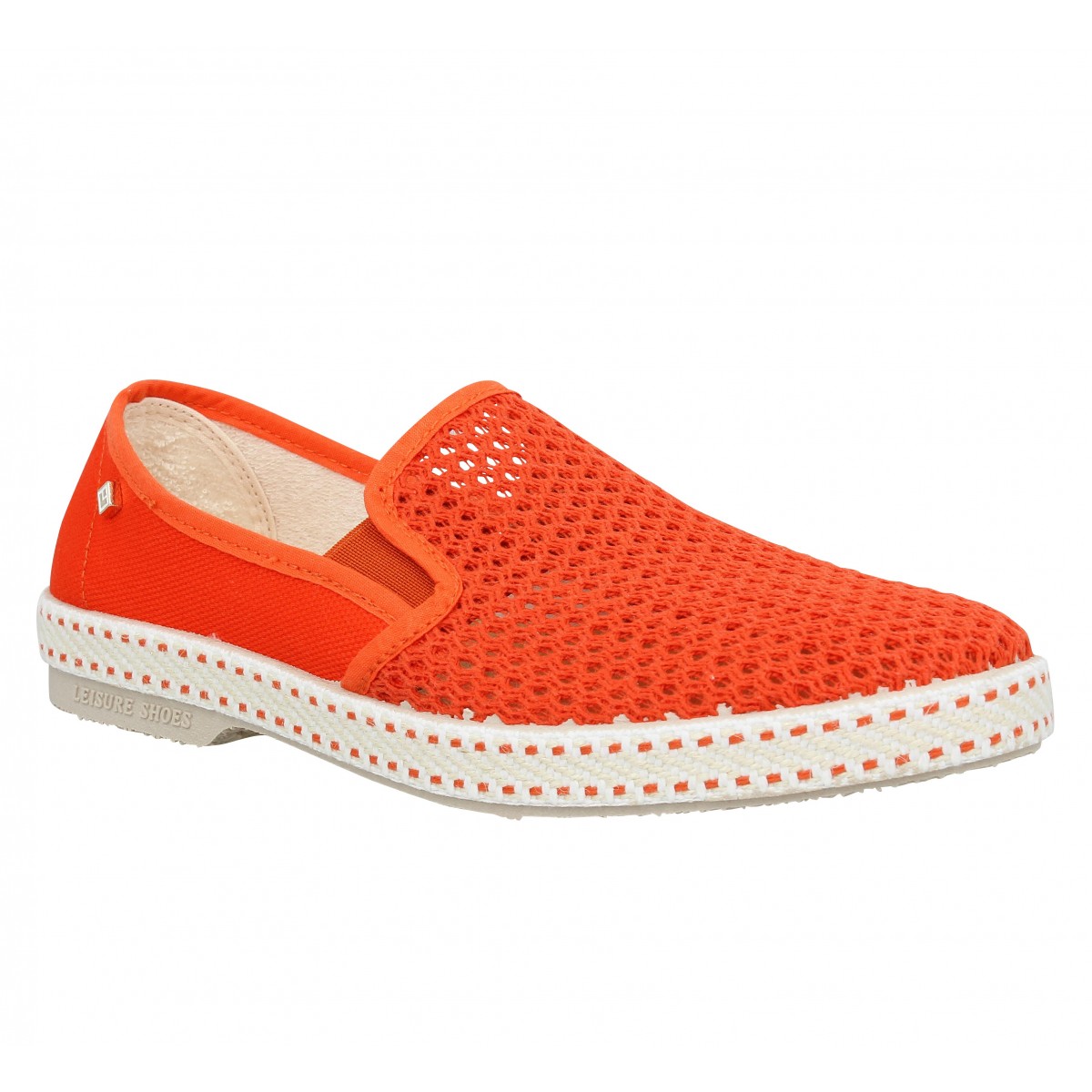 Chaussure orange homme