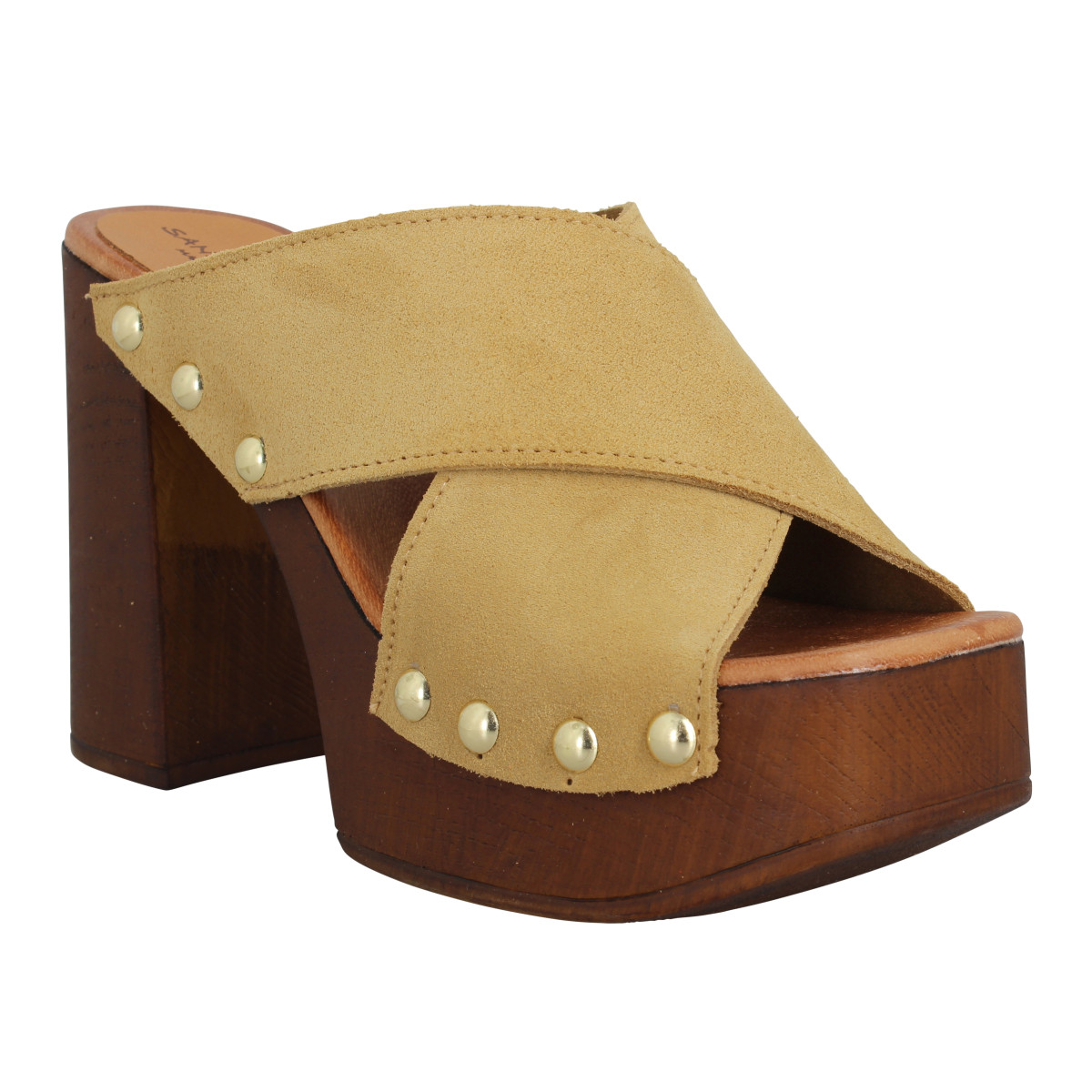 Sandro rosi 8936 velours femme brandy femme Fanny chaussures