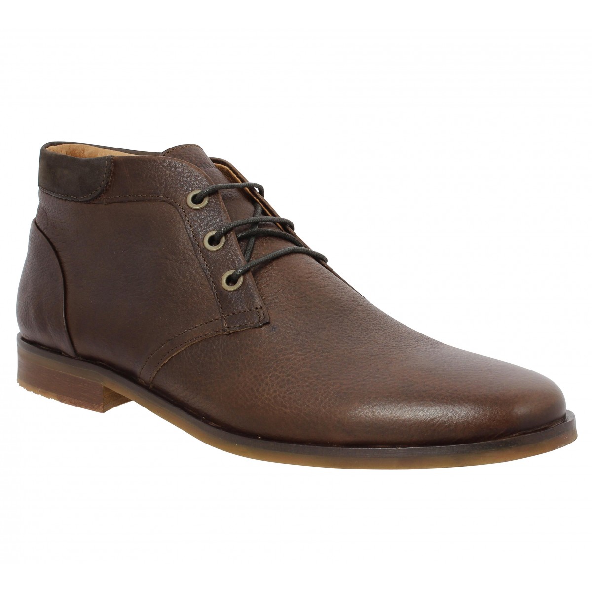Bottines SCHMOOVE Dirtydandy Desert cuir Homme Marron