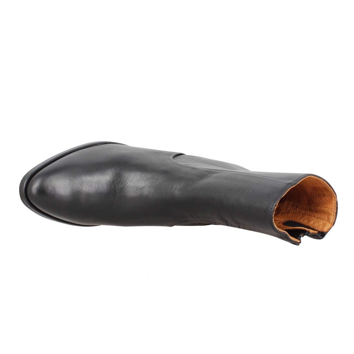 boots cuir femme