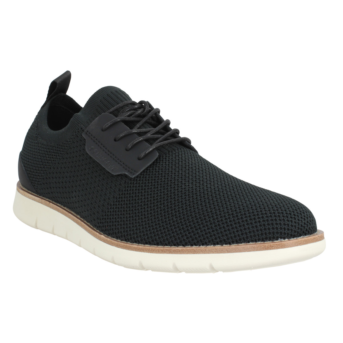 Chaussures à lacets SCHMOOVE Echo Club toile flex Homme Noir