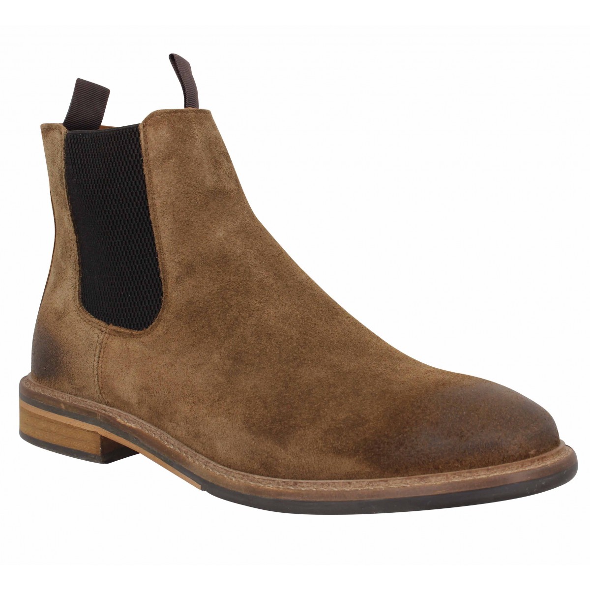 Bottines SCHMOOVE Pilot Chelsea velours Homme T D Moro