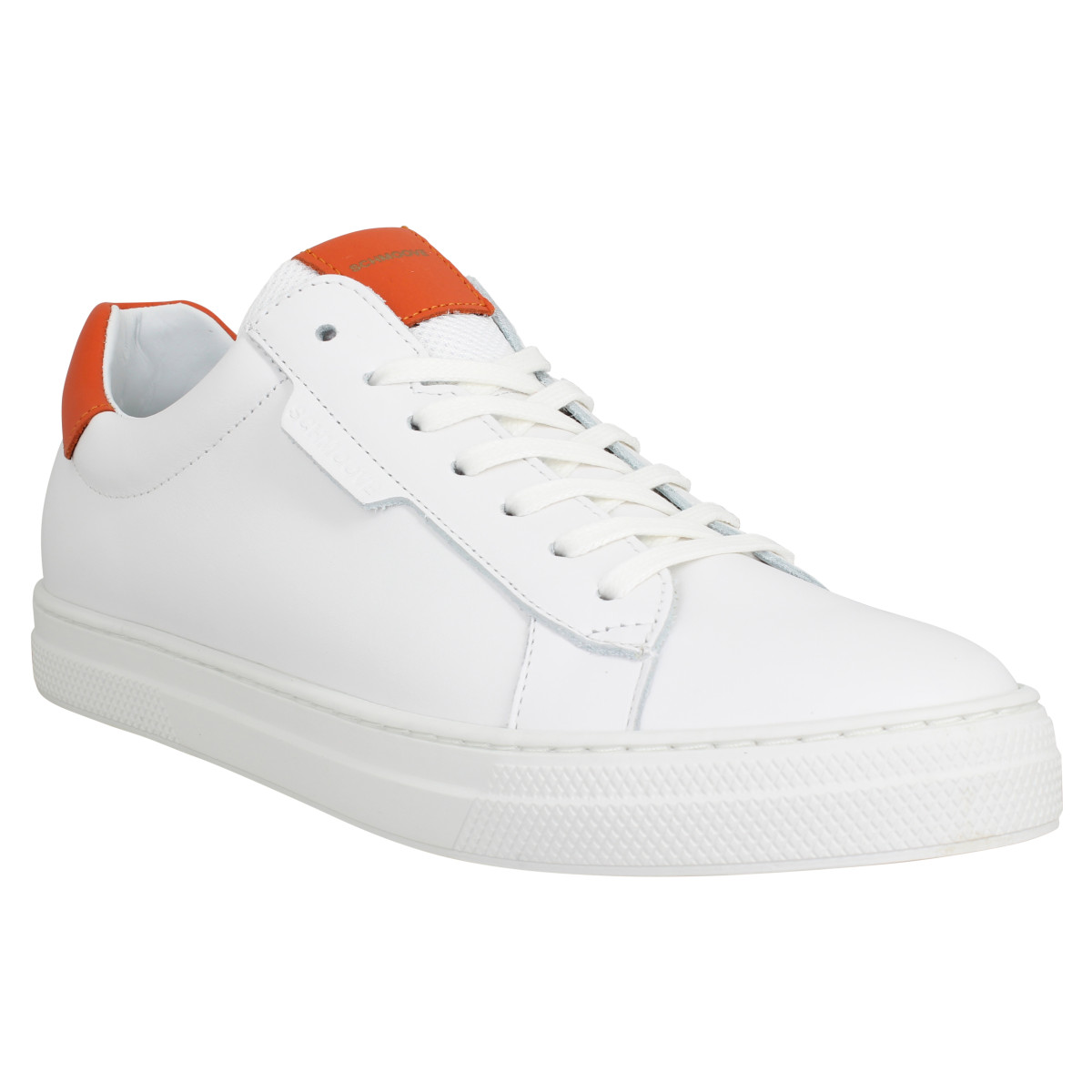 Baskets SCHMOOVE Spark Clay cuir Homme Blanc Masai