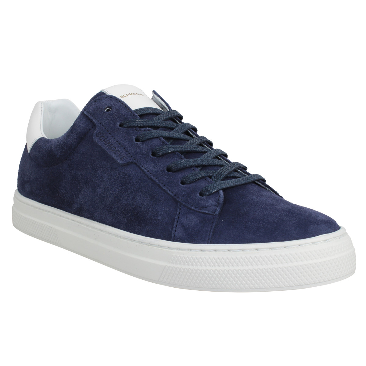 Baskets SCHMOOVE Spark Clay cuir suede Homme Blue White