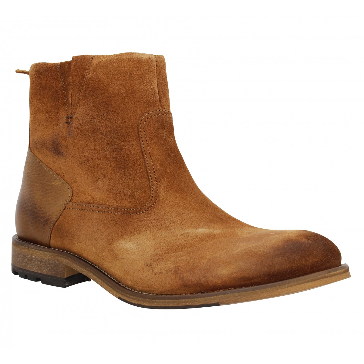Bottines SCHMOOVE Steam Boots Cognac