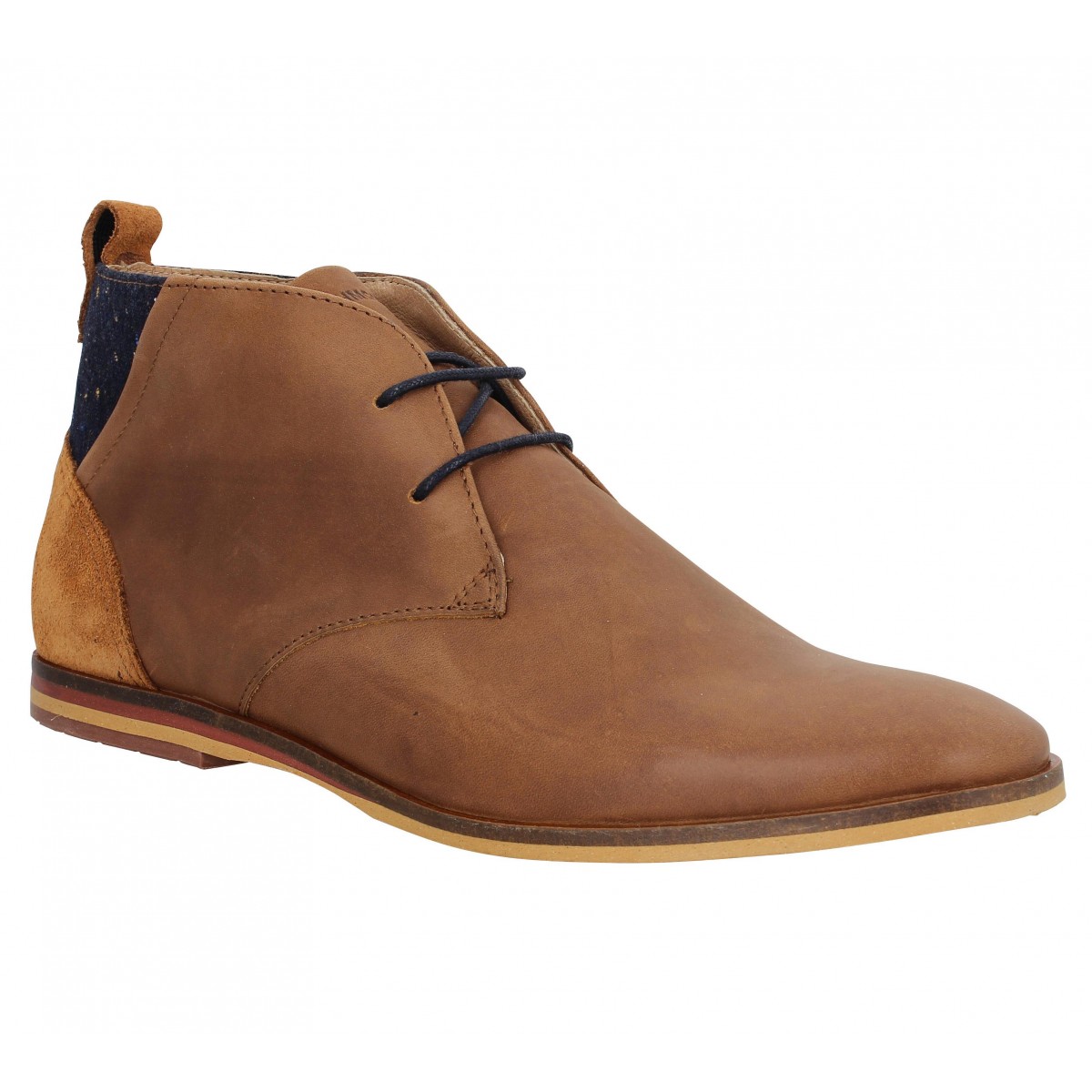Bottines SCHMOOVE Swan Desert Cognac