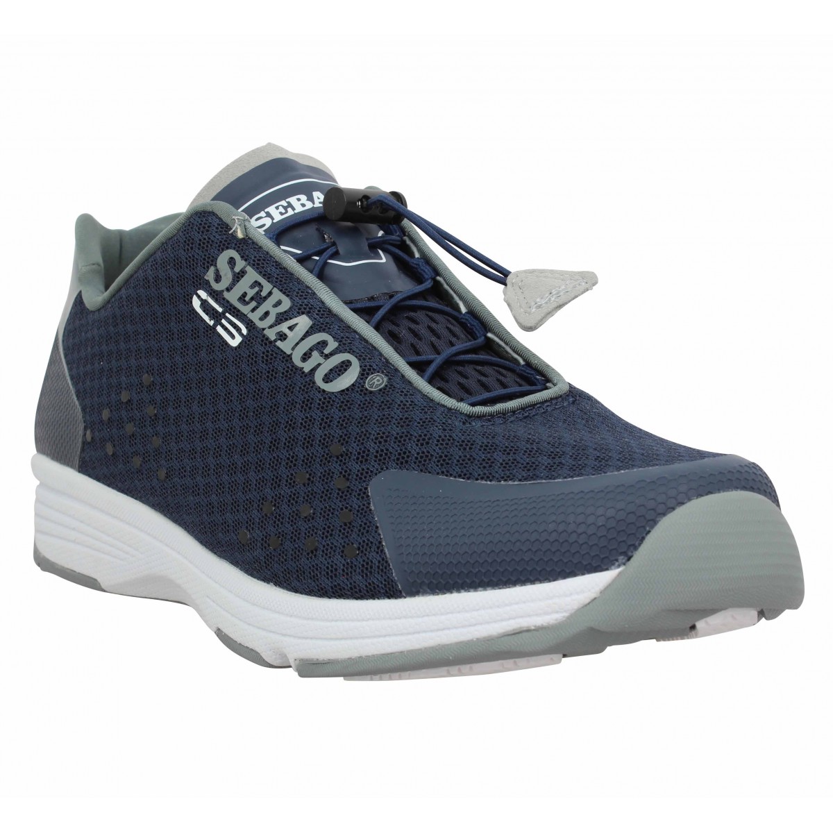 SEBAGO Cyphon Sea Sport toile Homme-41,5-Navy