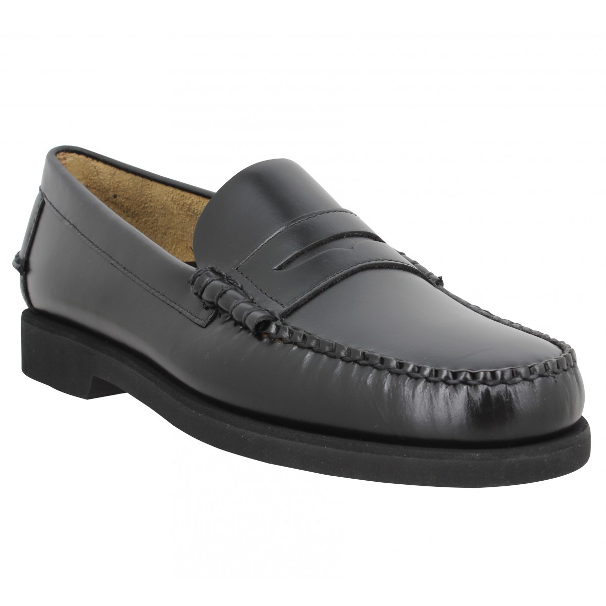 SEBAGO Dan Polaris cuir Homme-39-Noir