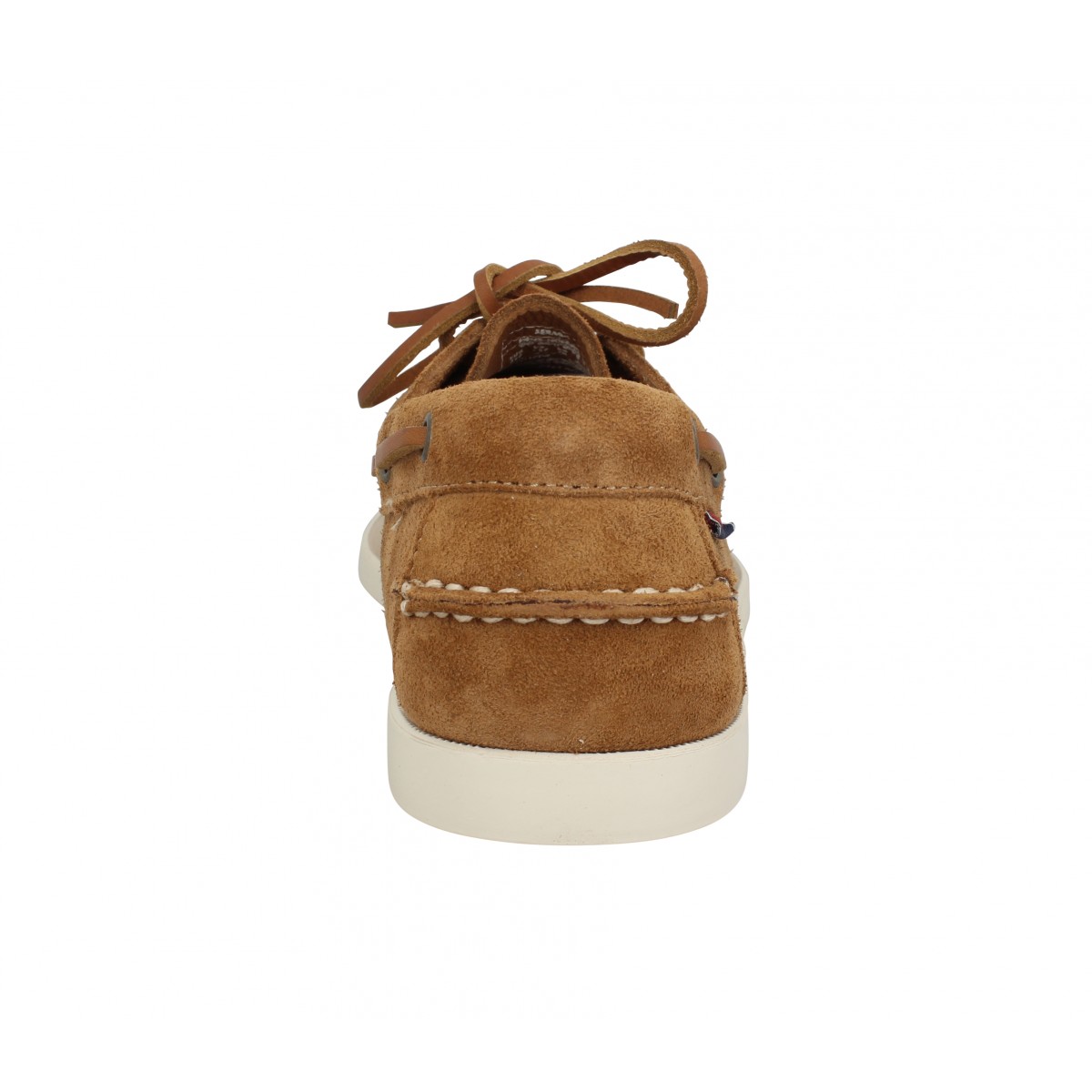 Docksides cuir cognac outlet