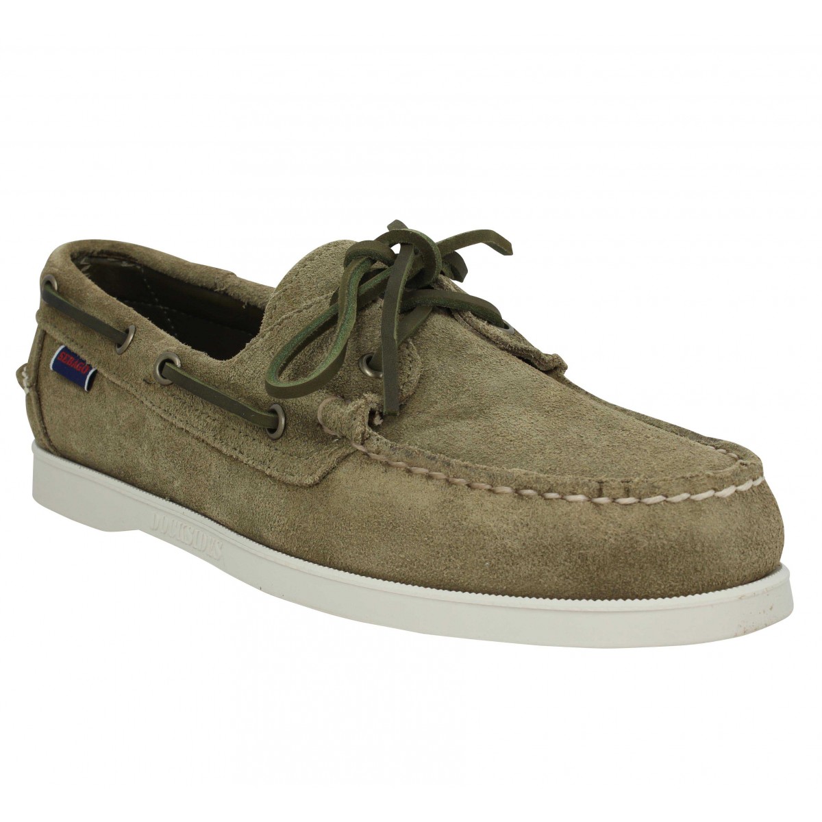 bottines homme kaki