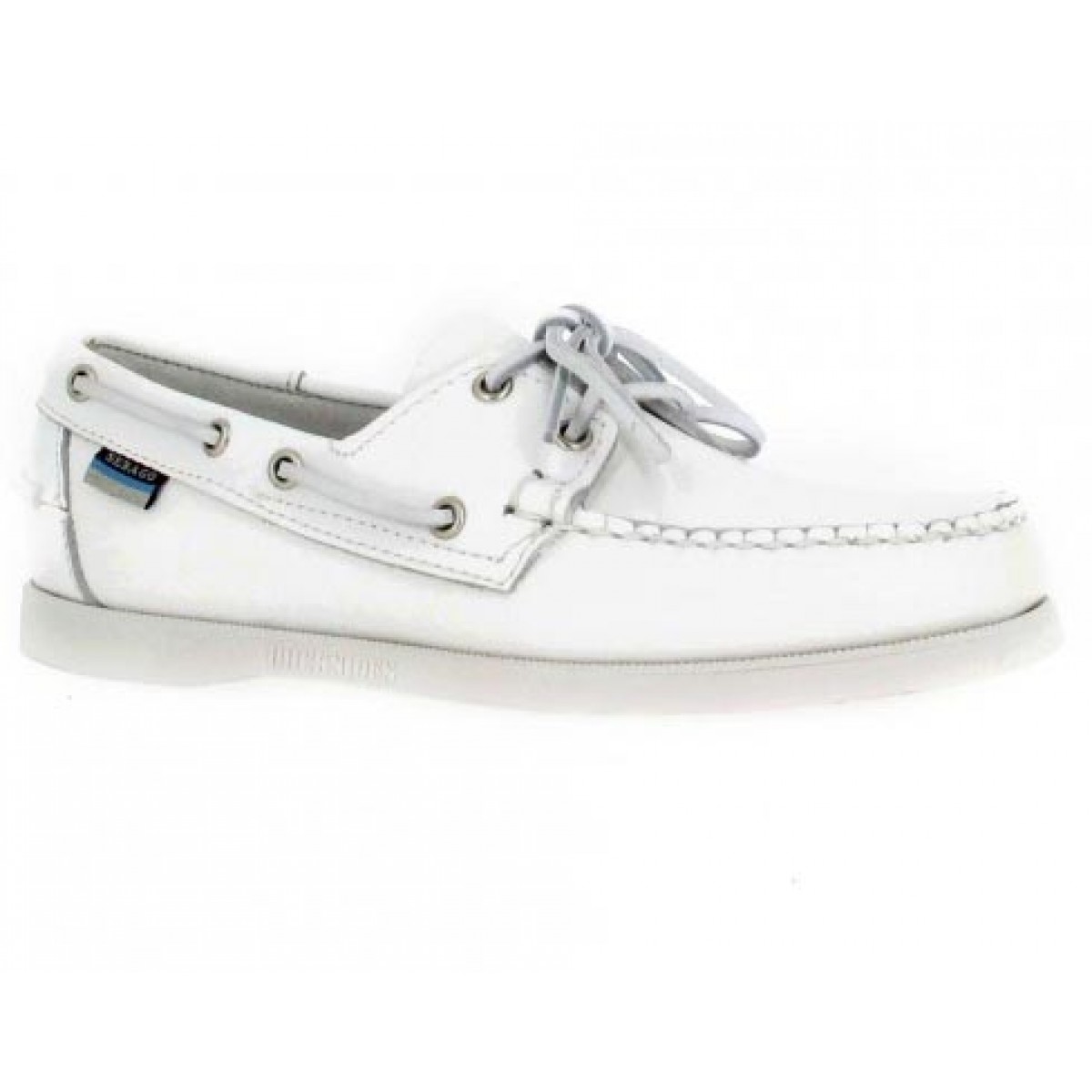 Chaussures bateaux SEBAGO Docksides Femme Blanc