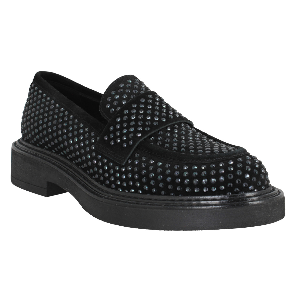 Mocassins SEMERDJIAN M22 velours Femme Noir