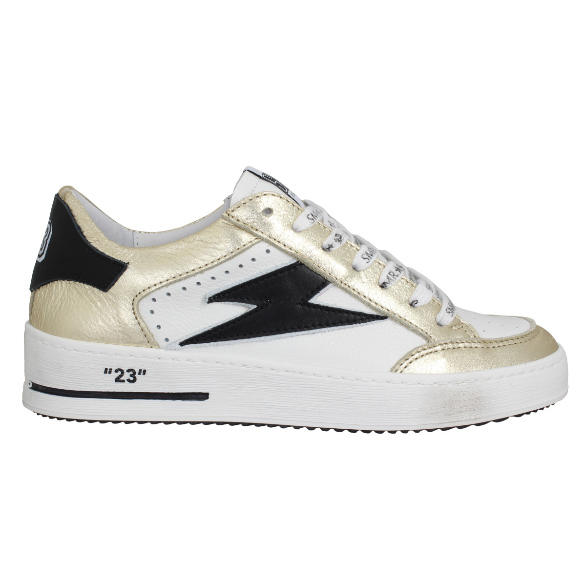 SEMERDJIAN Noubar cuir Femme Blanc Gold