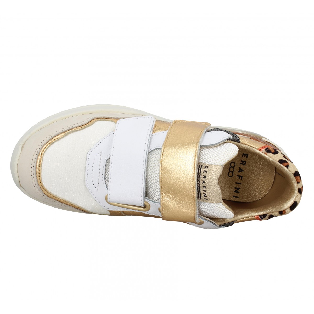 boots cuir boucles femme