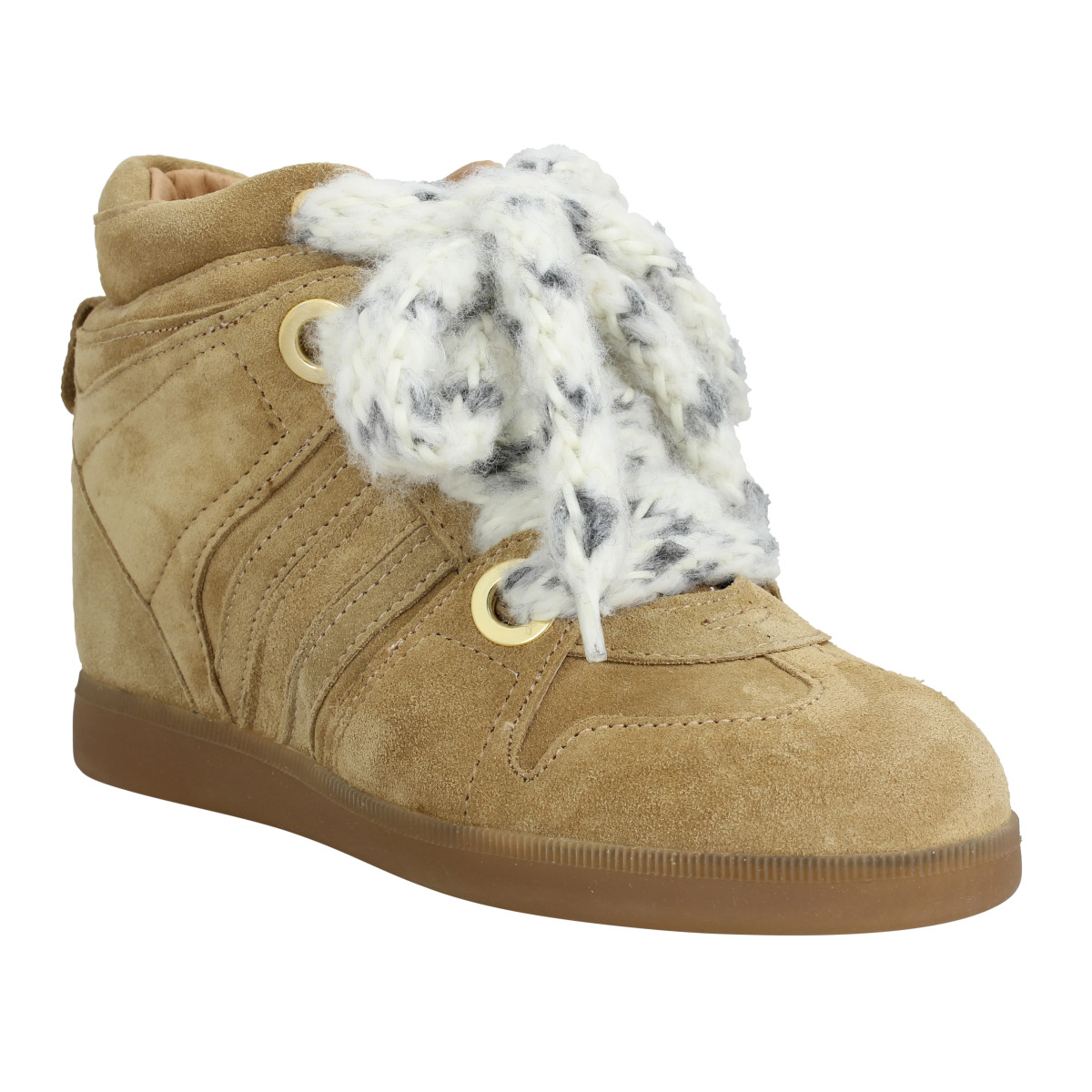 Baskets SERAFINI Manhattan suede Femme Granola