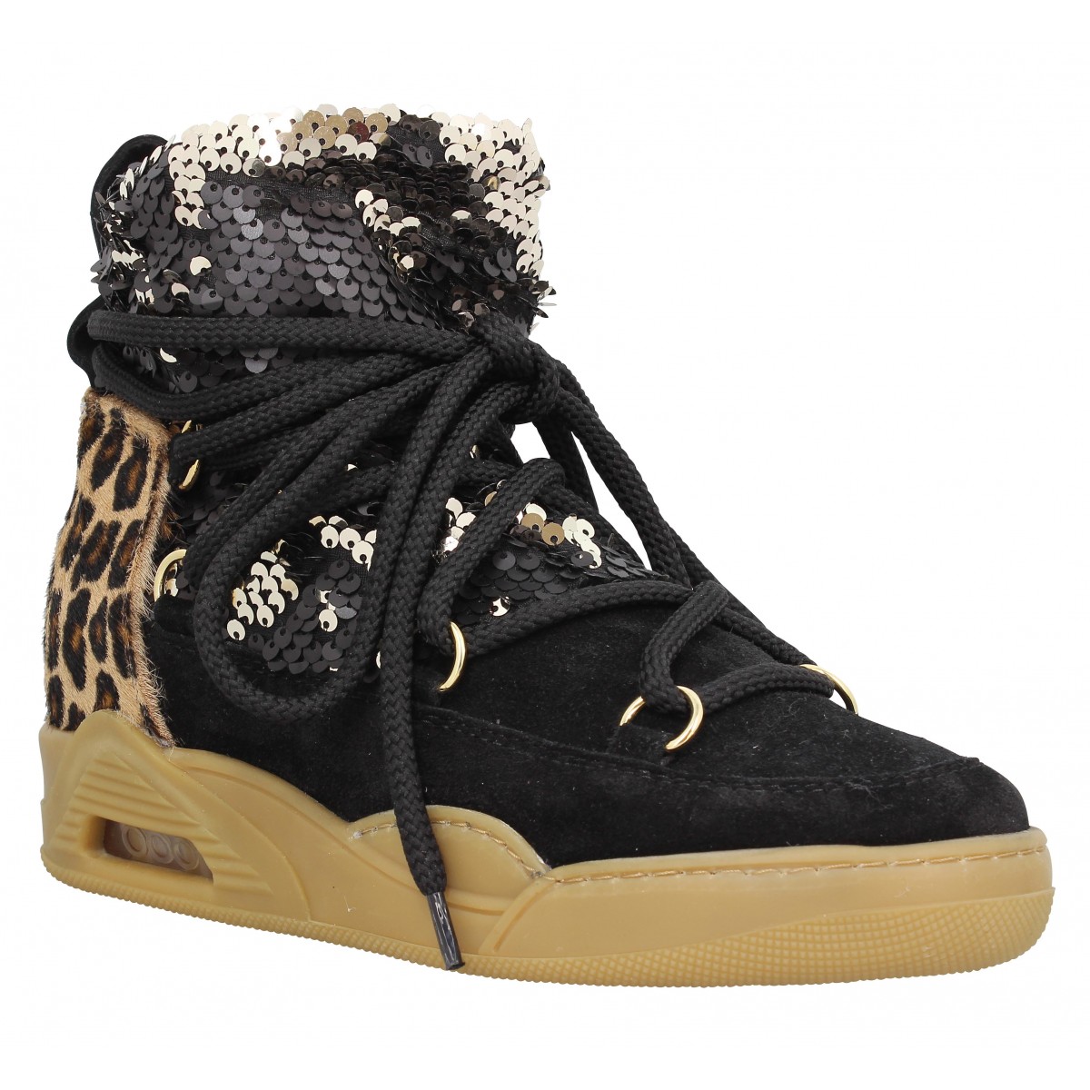bottines homme paillettes
