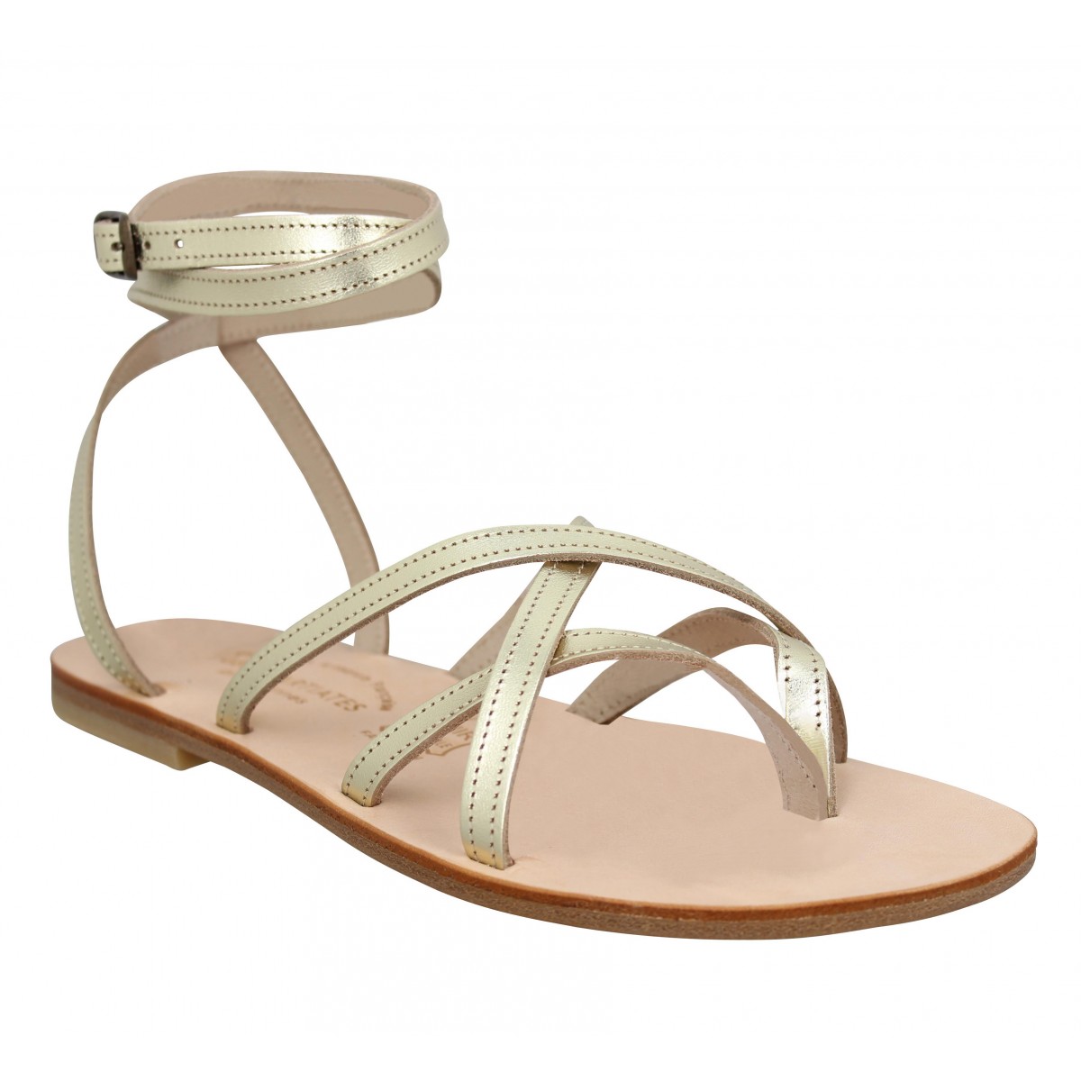 Nu-pieds SPARTIATES PHOCEENNES Linda cuir Femme Sedna