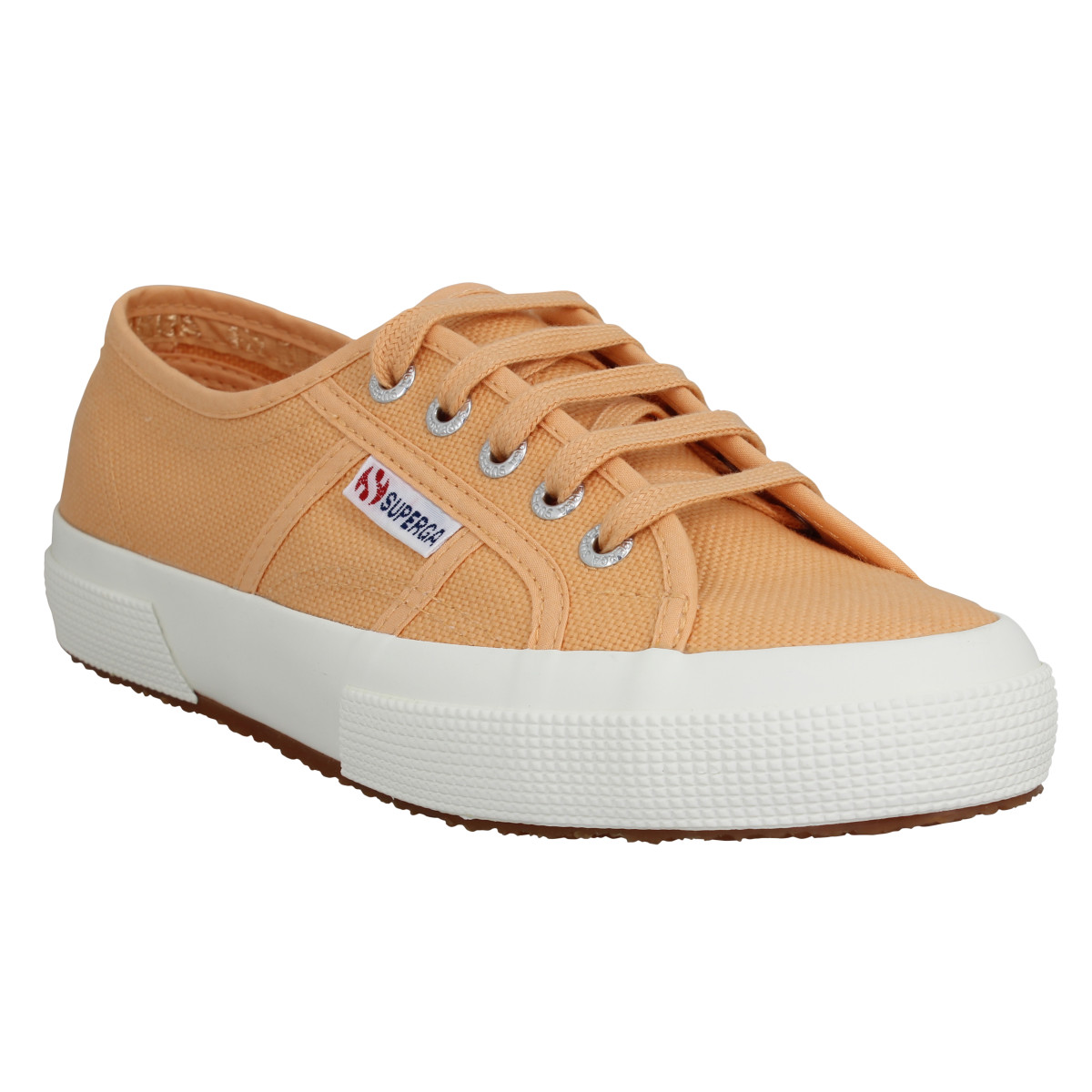 Baskets SUPERGA 2750 toile Femme Abricot