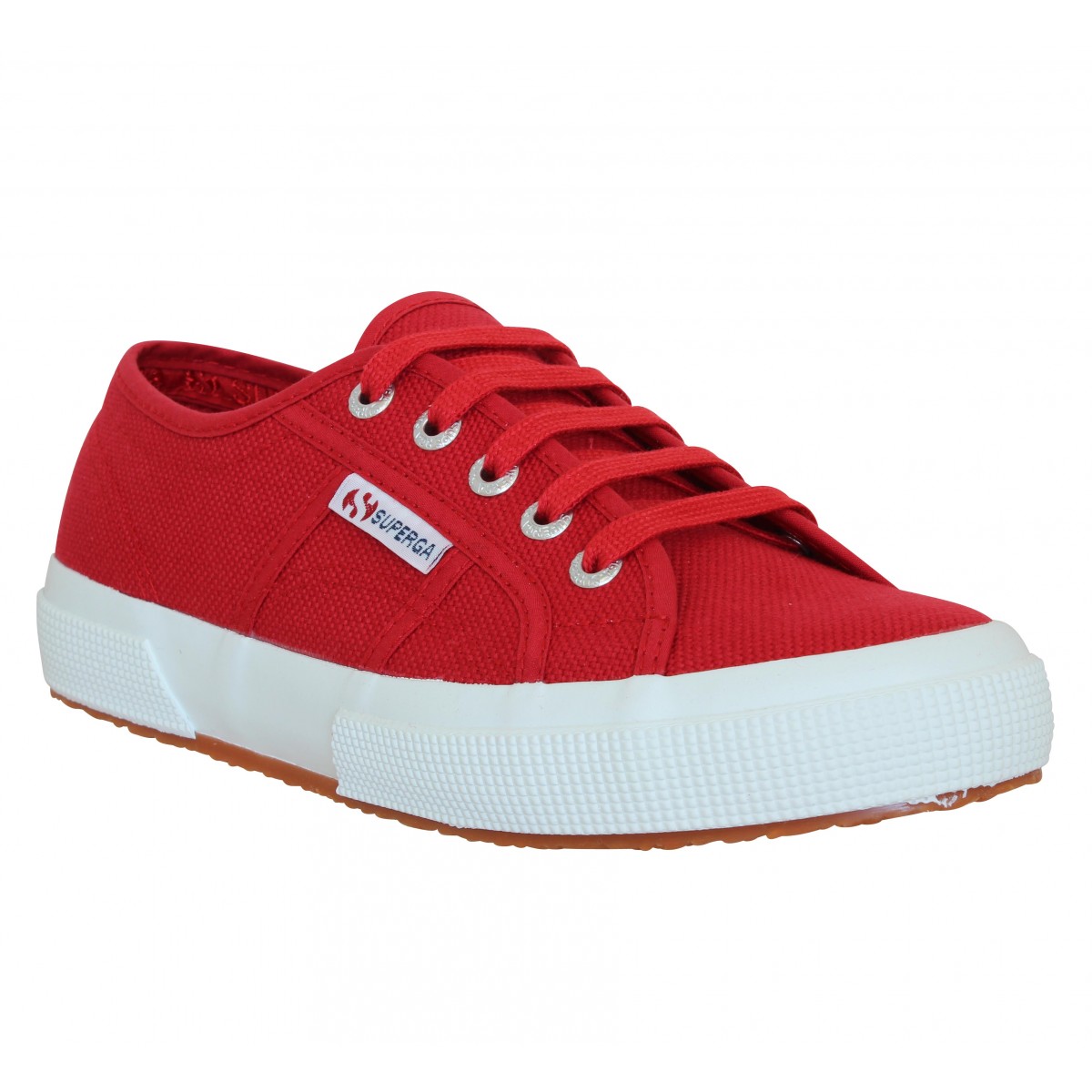 Baskets SUPERGA 2750 toile Femme Rouge