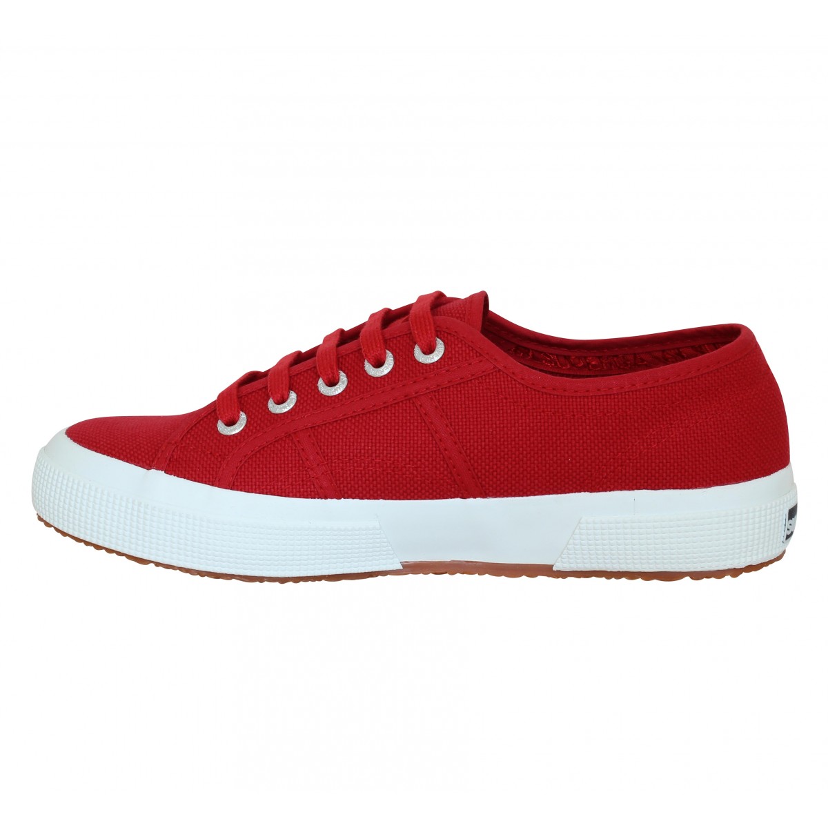 Superga 2750 toile femme rouge femme Fanny chaussures