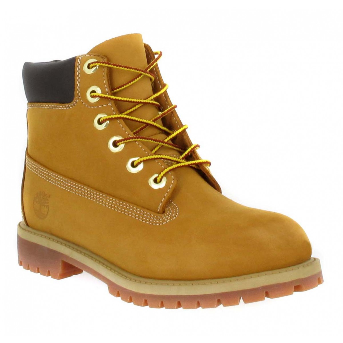 TIMBERLAND 6in Premium 12909 velours Femme-36-Ocre