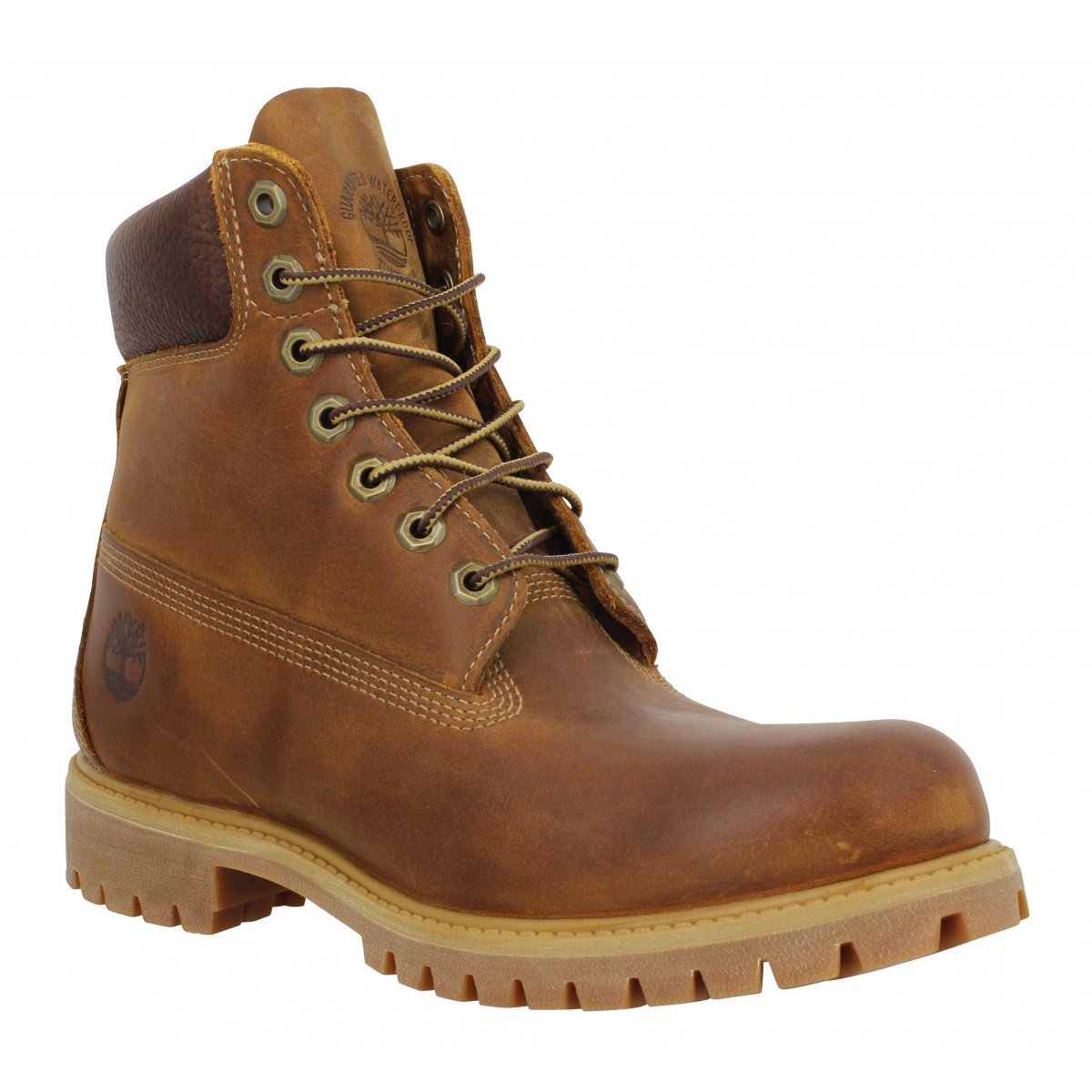 TIMBERLAND 6in Premium Heritage WP nubuck Homme-40-Marron