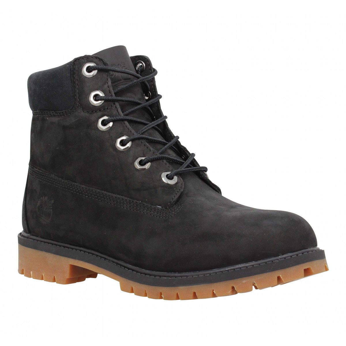 Bottines TIMBERLAND 6in Premium velours Femme Black