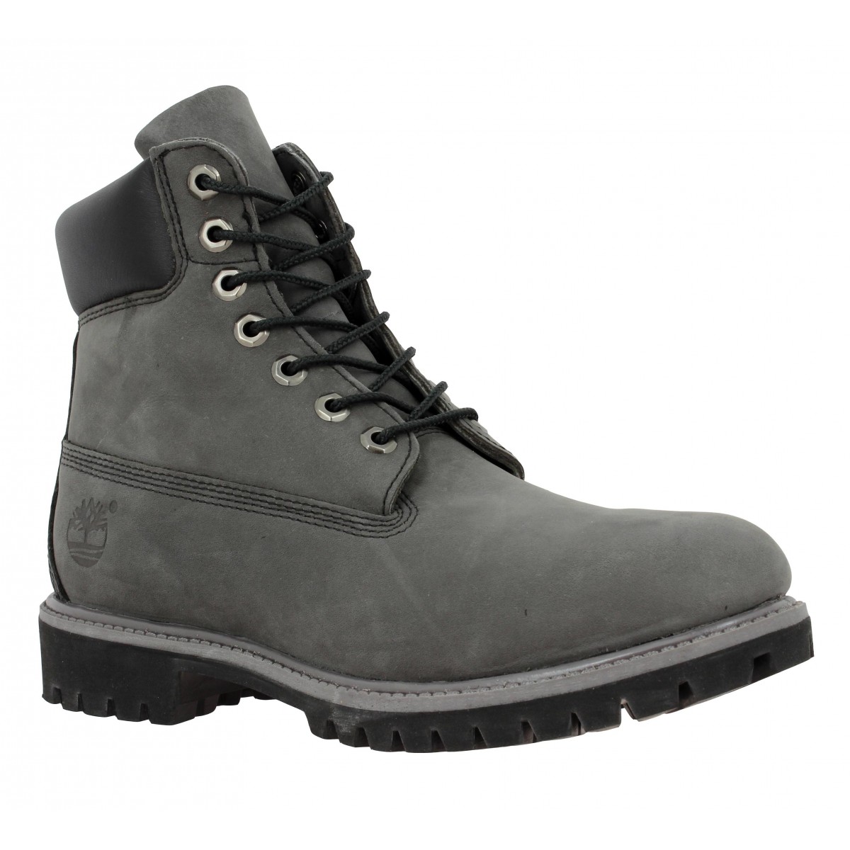 Bottines TIMBERLAND 6in Premium velours Homme Gris