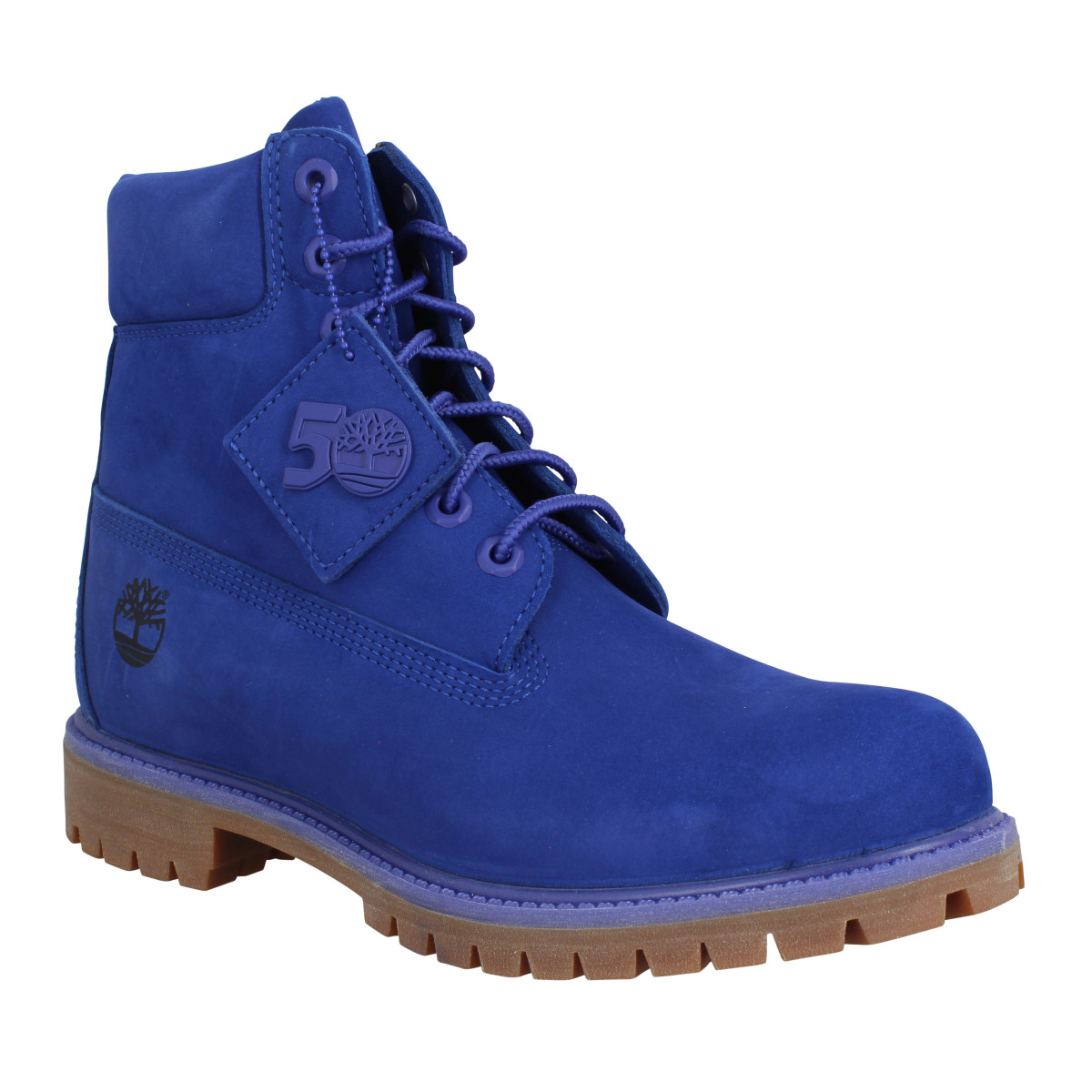 Bottines TIMBERLAND 6in Premium WP velours Homme Blue
