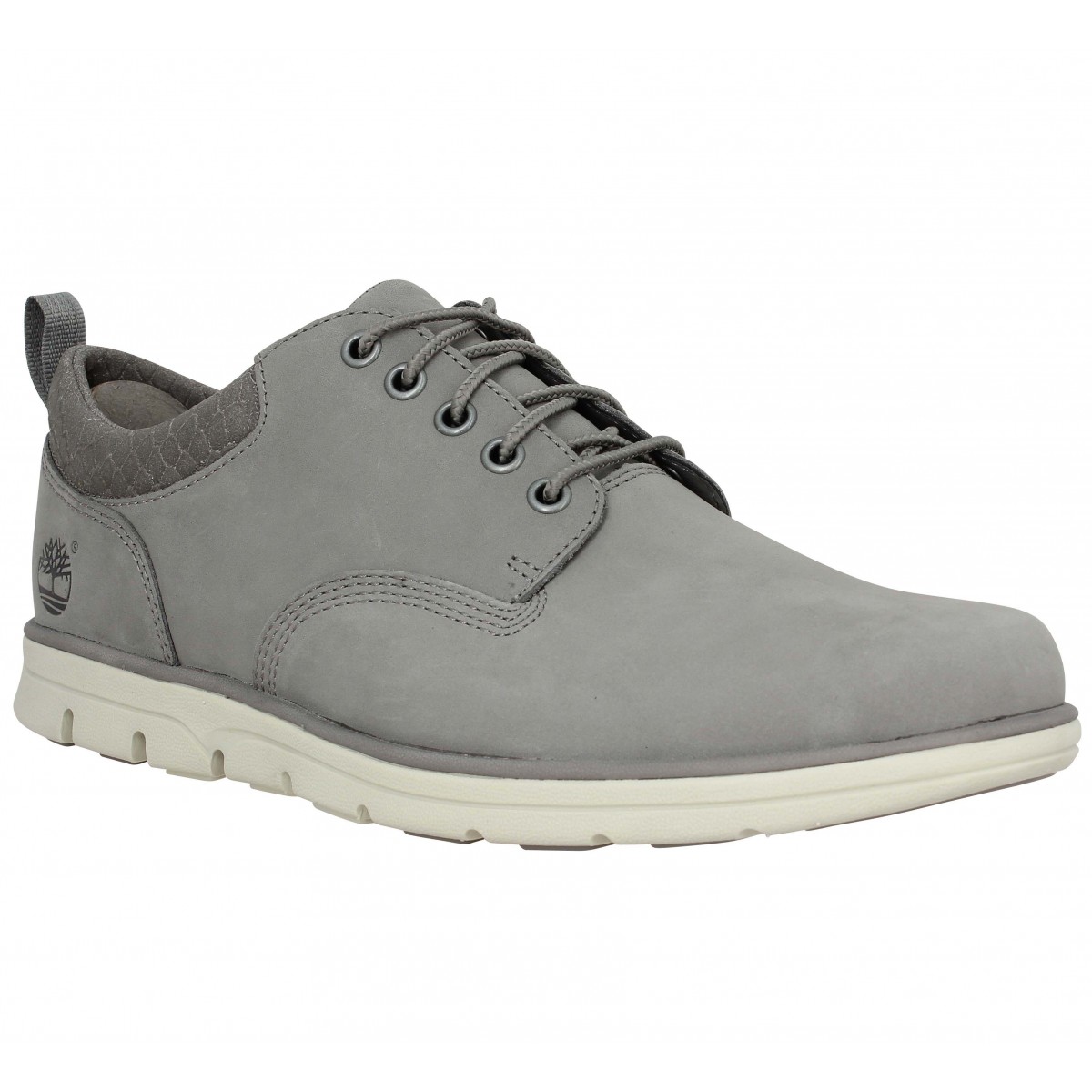 Timberland bradstreet 5 eye oxford velours homme gris homme